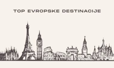 3 top evropske destinacije za 2021.